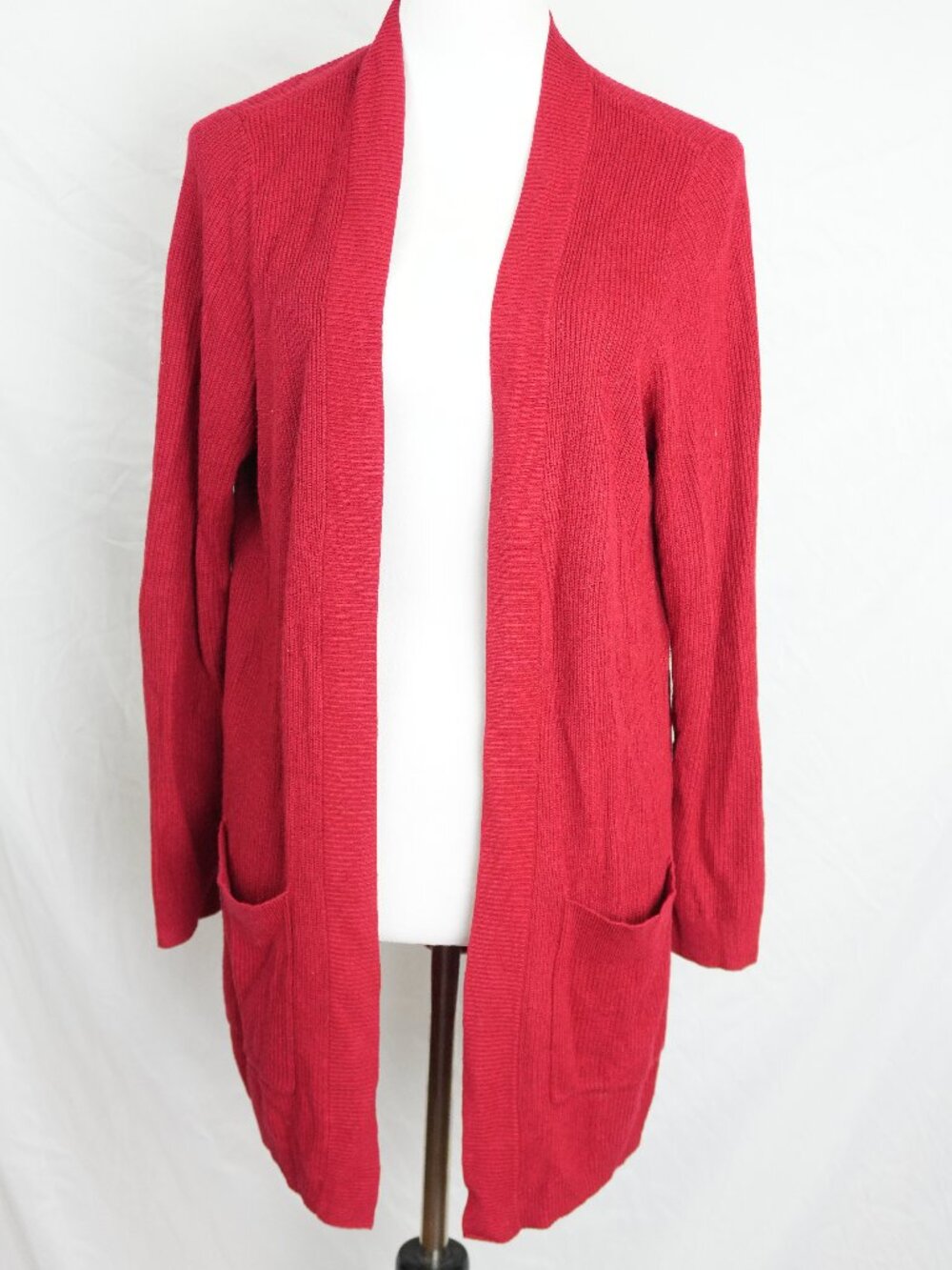 LNC Cardigan with Pockets Torrid Womens Size 1 Sweater Open Front Red